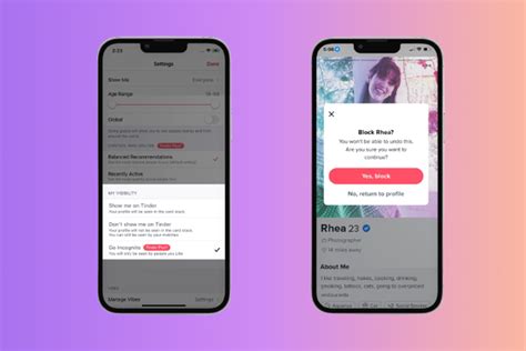 Tinder Incognito mode: How it works and how to turn。